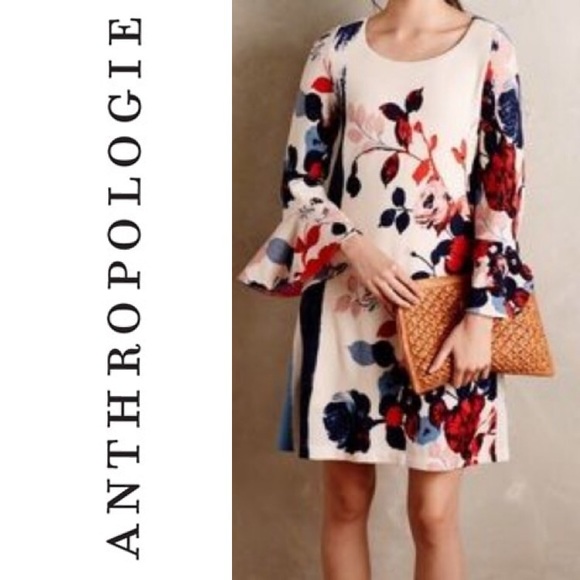 Maeve Dresses & Skirts - Anthropologie Maeve Anthousai Swing Dress Bell L